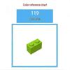 Compatible 3832 Building Blocks MOC Technic Loose Parts, 2X10 Parent-Child, 50g