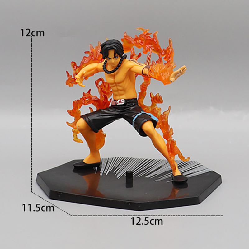 One Piece Luffy Roronoa Zoro Sabo Figure Toys Portgas D Ace Vinsmoke Sanji PVC Figurine Action Collection Anime Model Dolls Gift