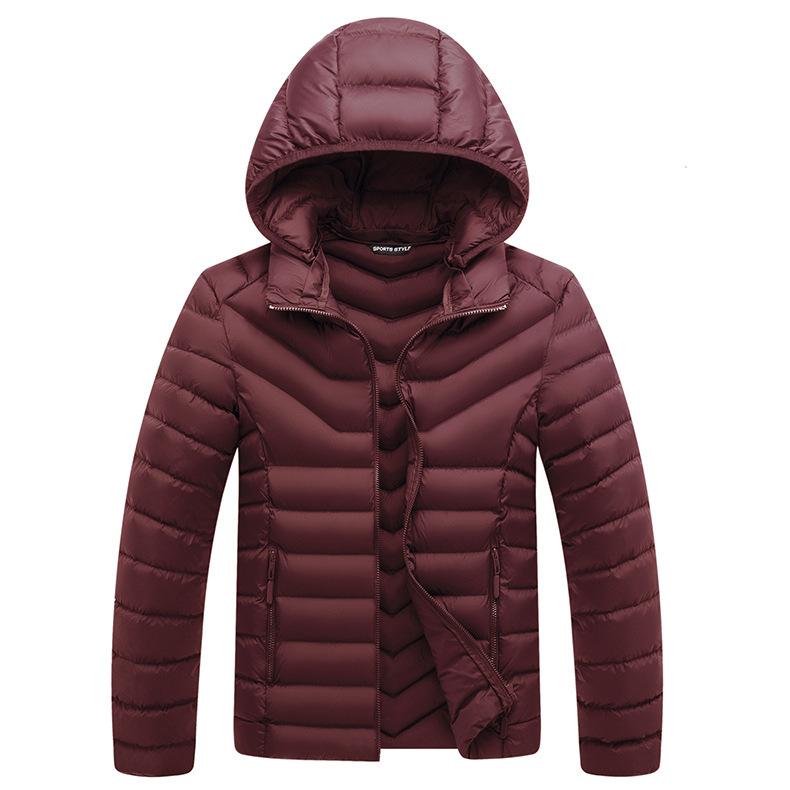 Winter new men's casual cotton-padded clothes flow fashion hooded cotton-padded clothes men's thickened cotton-padded jackets men's