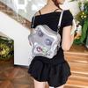 Transparente Stern-Ita-Tasche - Rucksack im koreanischen Stil mit großem Fassungsvermögen für Damen und Studenten