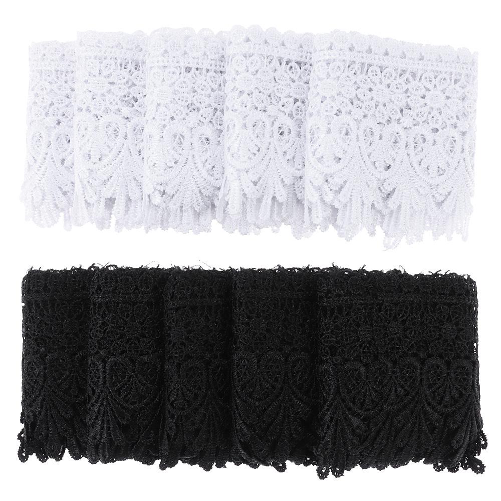 

Sewing Lace Handicraft Decoration Lace Edge Underwear DIY Floral Lace Accessories L чёрный