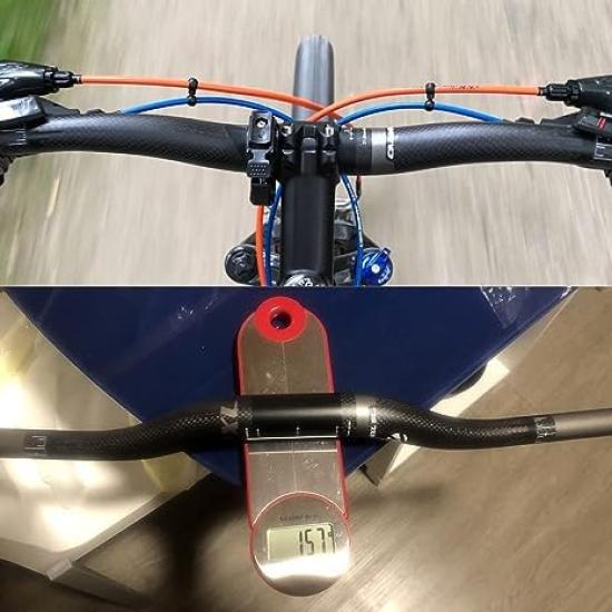 RXL SL Riser Bar Bmx Handlebar Mtb Handlebar Carbon 600mm Cross Bike Handlebar Bicycle Handlebar Carbon 3K Matte Finish 31.8