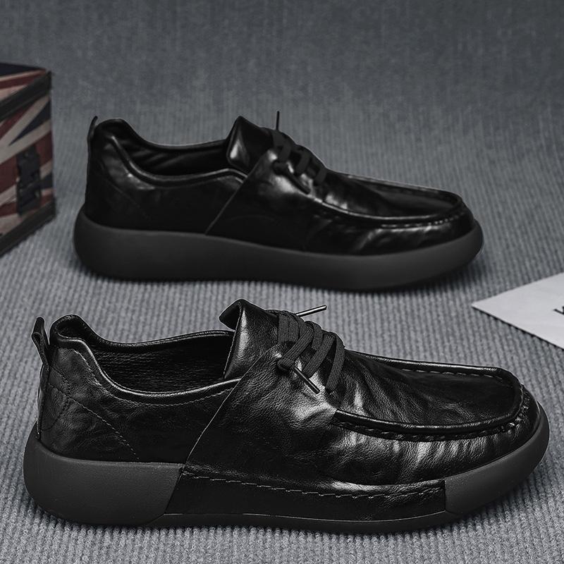 Dress Shoes for Man balck Luxury Patent Leather Men office workShoes Fashion High Quality Loafers Men Formal Shoes