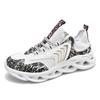 Men's shoes Guochao casual breathable mesh blade sneakers men's running shoes non-slip soft sole