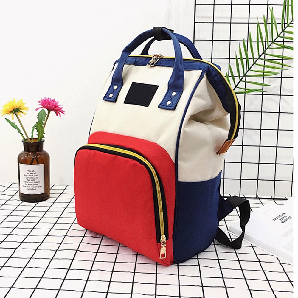 1PC Large Capacity Mummy Diaper Bags Zipper Travel Backpacks Pregnant Baby Nappy Nursing Diaper Bags