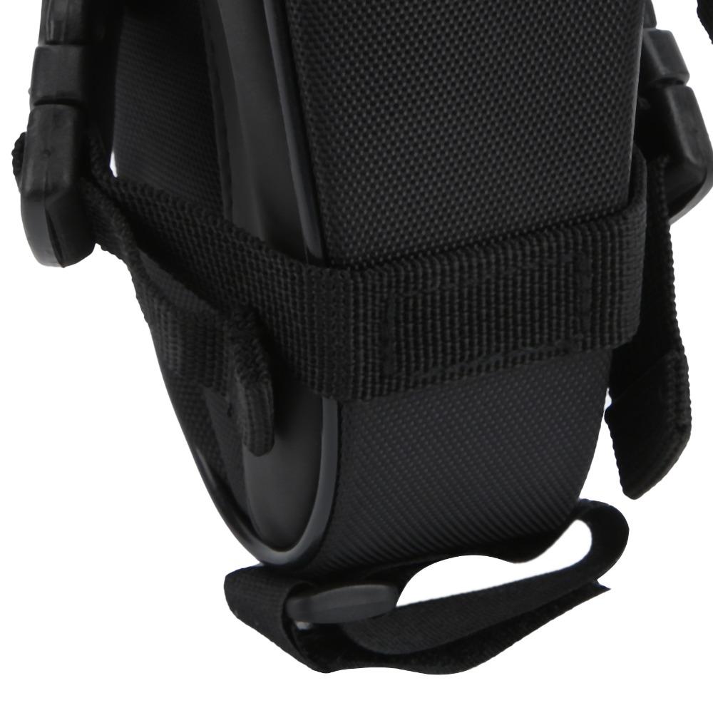 Waterproof Bike Saddle Bag Leather + 1680D Oxford Cloth Bike Saddle Pouch  Bike Storage