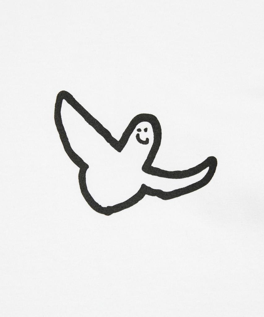 Mark Gonzales Big Angel Short Sleeve T-Shirt - White