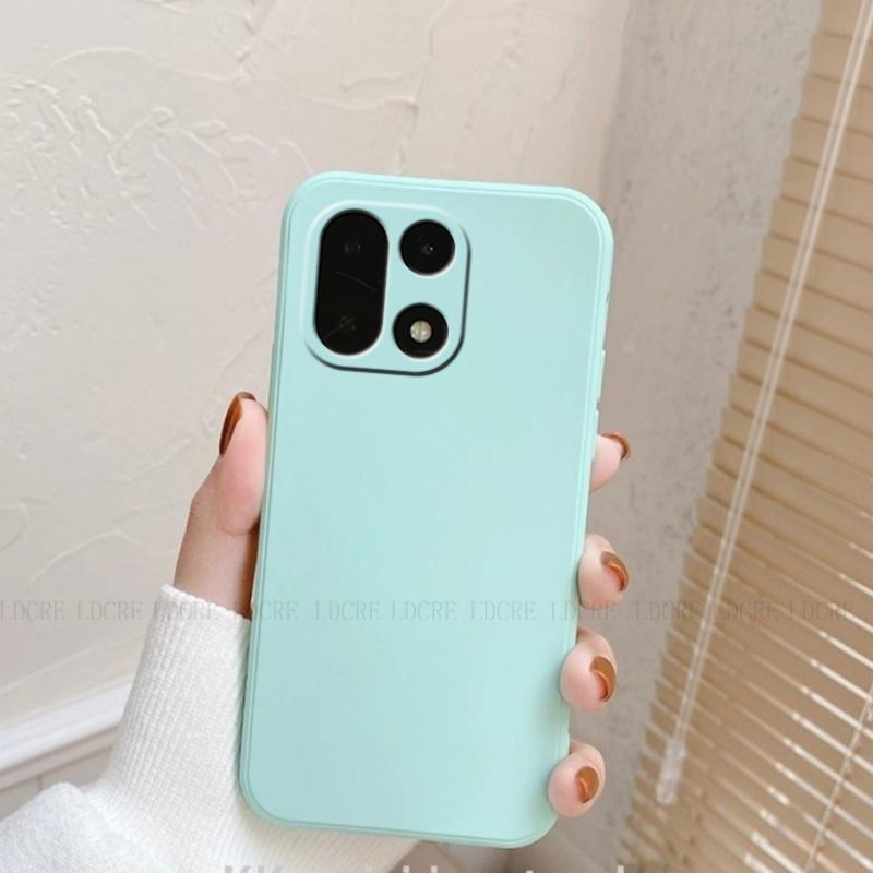 For Oneplus 15 Case Cover Oneplus 15 Capas Armor Phone Bumper Original Liquid Silicone Back Shockproof Soft Fundas Oneplus 15