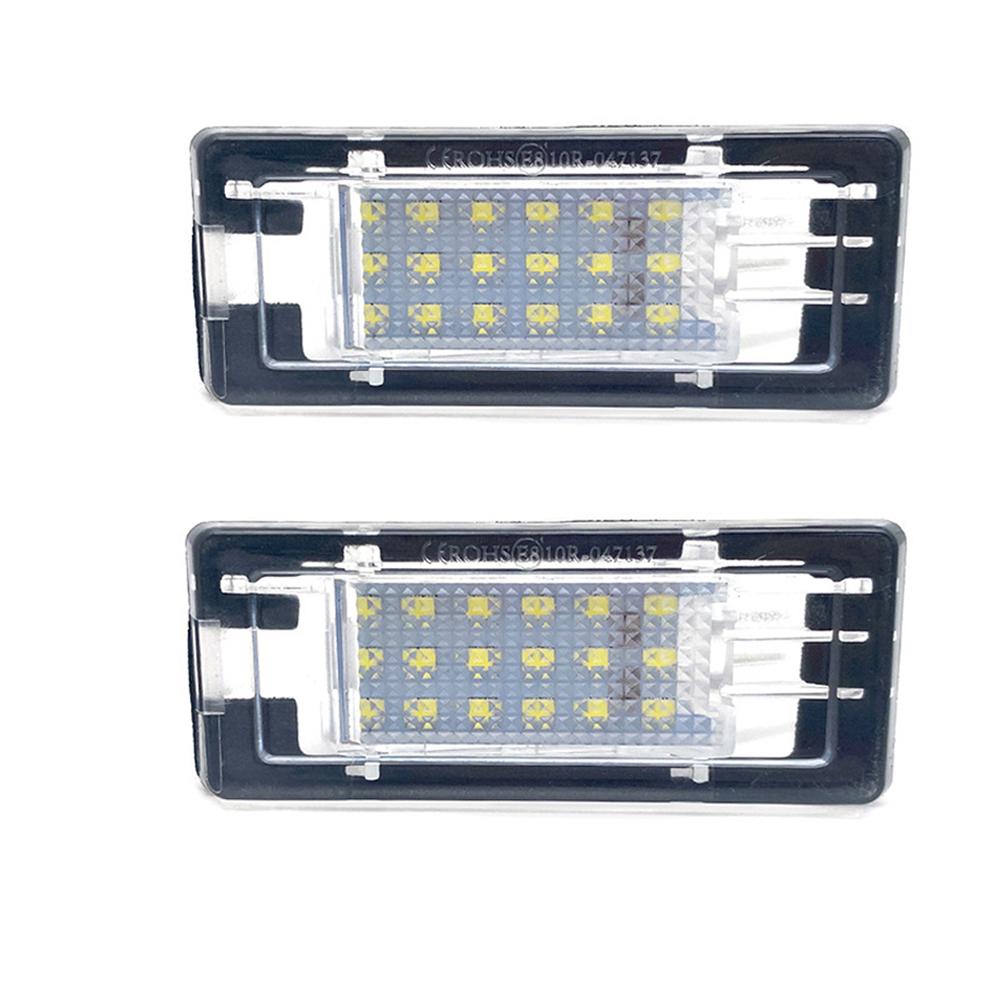 

1 шт. Автомобильные светодиодные фонари номерного знака, сменные лампы номерного знака, безошибочные Canbus, автомобильные 12 В лампы 2pcs