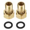 15mm 1/2 Inch Cold Water Meter with Fittings for Garden & Home Usage 15mm Cold Water Meter Home Water Meter Cold Water Meter