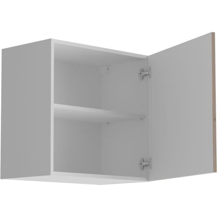 OSLO 1-door Wall Unit - Jackson Oak Decor - L 60 X D 36 X H 58 Cm