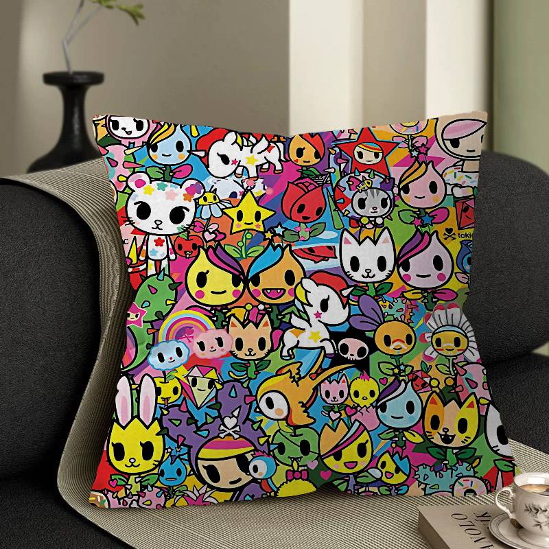 Japan Anime Tokidoki Pillow Gifts Home Office Furnishings Bedroom Sofa Car Cushion Cover Case 45x45cm