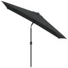 Patio Umbrellas Outdoor Parasol With Metal Pole 300X200 Cm