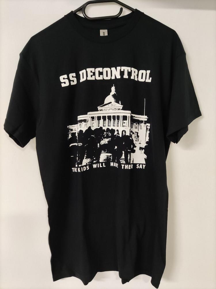 SS Decontrol Shirt hardcore straight edge negative approach  Unisex Tee Unisex T-Shirt XL