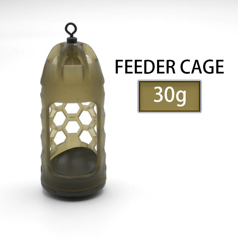 1 PZ Attrezzatura da Pesca alla Carpa Gabbia per Esca 30/40/50G Gabbia per Esca a Rilascio Rapido Cestino Gabbia Alimentatore Metodo Esca Accessori per Attrezzatura da Pesca