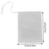 ABBY-500Pcs Teabags String Heat Seal Paper Loose Tea Bag Organizer Tools Storage Bags