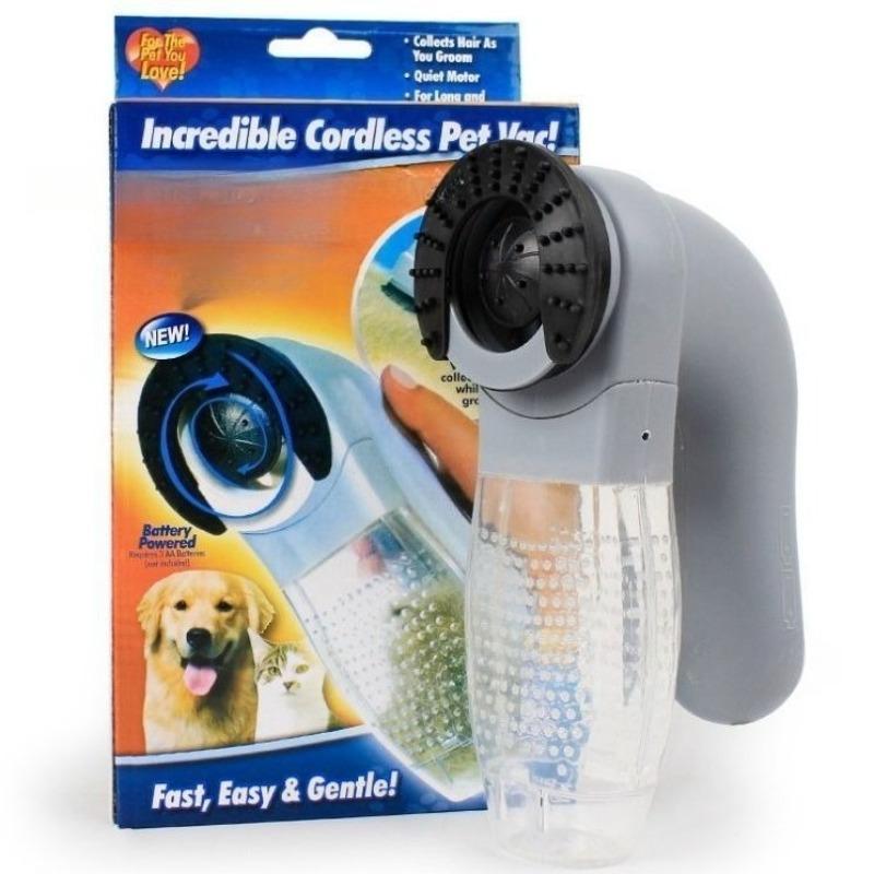 Electric Pet Hair Remover Suction Device Sucker Dog Cat Massage Cleaning Gadget Portable Grooming Vacuum System Fur Brush