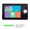 Einfach zu bedienender 2,8-Zoll Auto Digitalradioempfänger mit Unterstützung für DAB+ & FM-Übertragung Geeignet für klaren Tonempfang