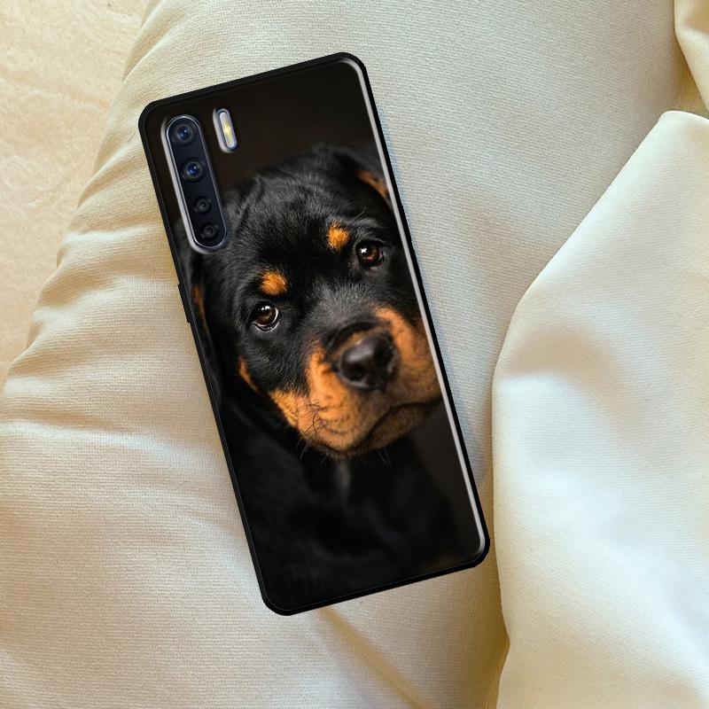 Rottweiler Dog Case For Oppo A98 A78 A18 A38 A58 A5 A6 Pro A54 A74 A94 A17 A57 A80 A60 A40 A96 A76 A16 A15