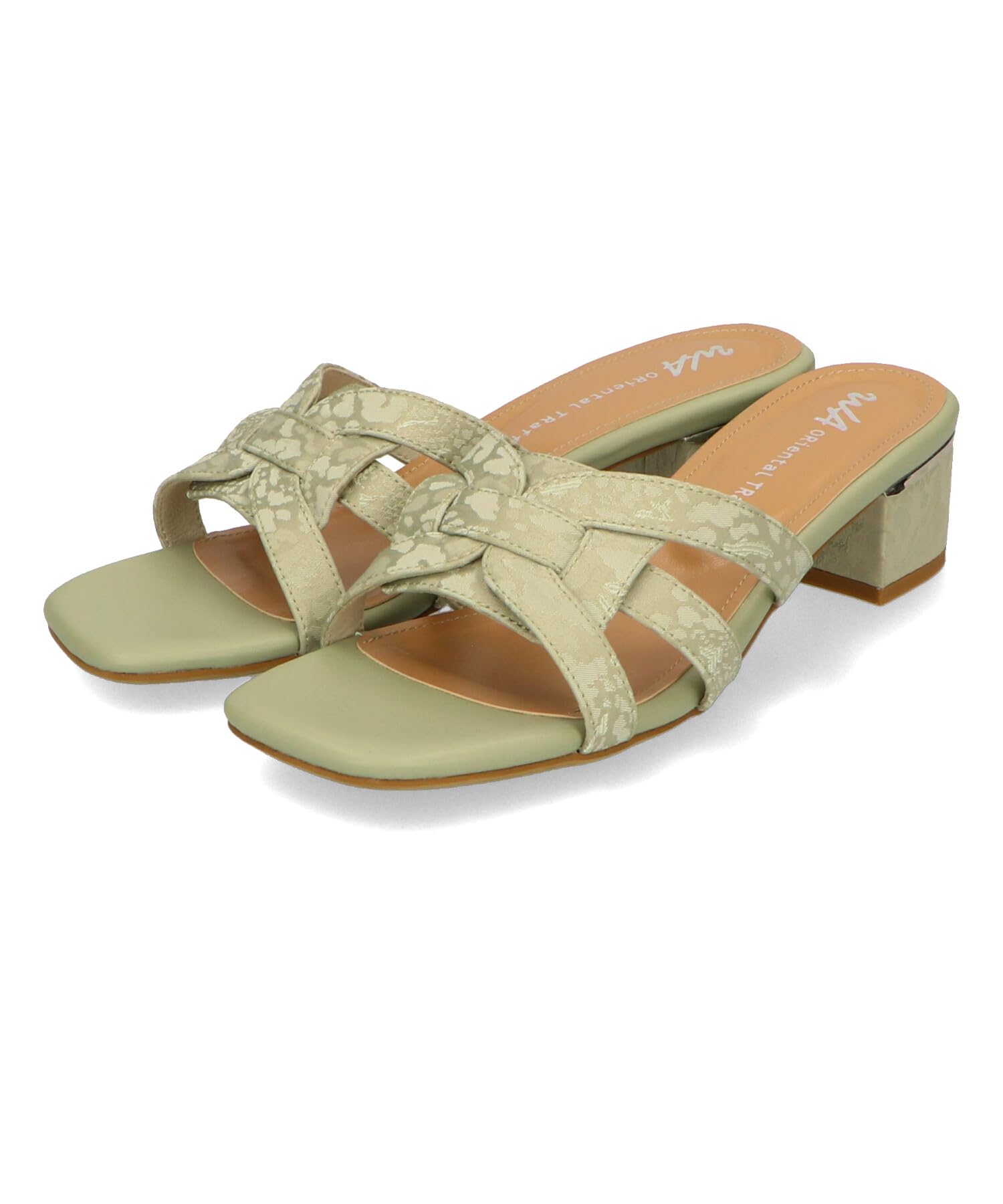 [Oriental Traffic] Knitted Design Mule Sandals / 42211