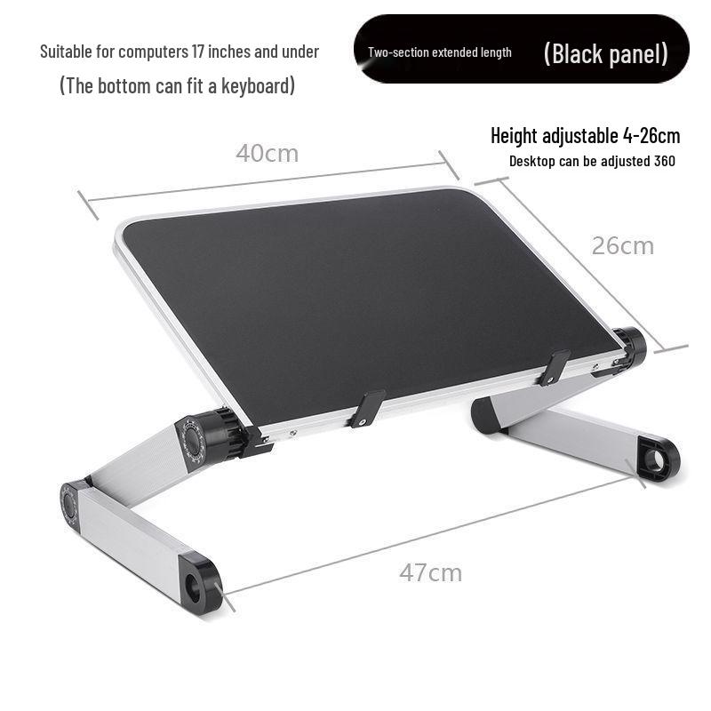 Adjustable Foldable Laptop Stand for Desk and Bed