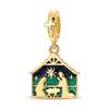 Charms 925 Silver Golden Lucky Star Ballet Shoe Heart Bead Pendant Charms Fit Bracelet Necklace Womens Jewelry