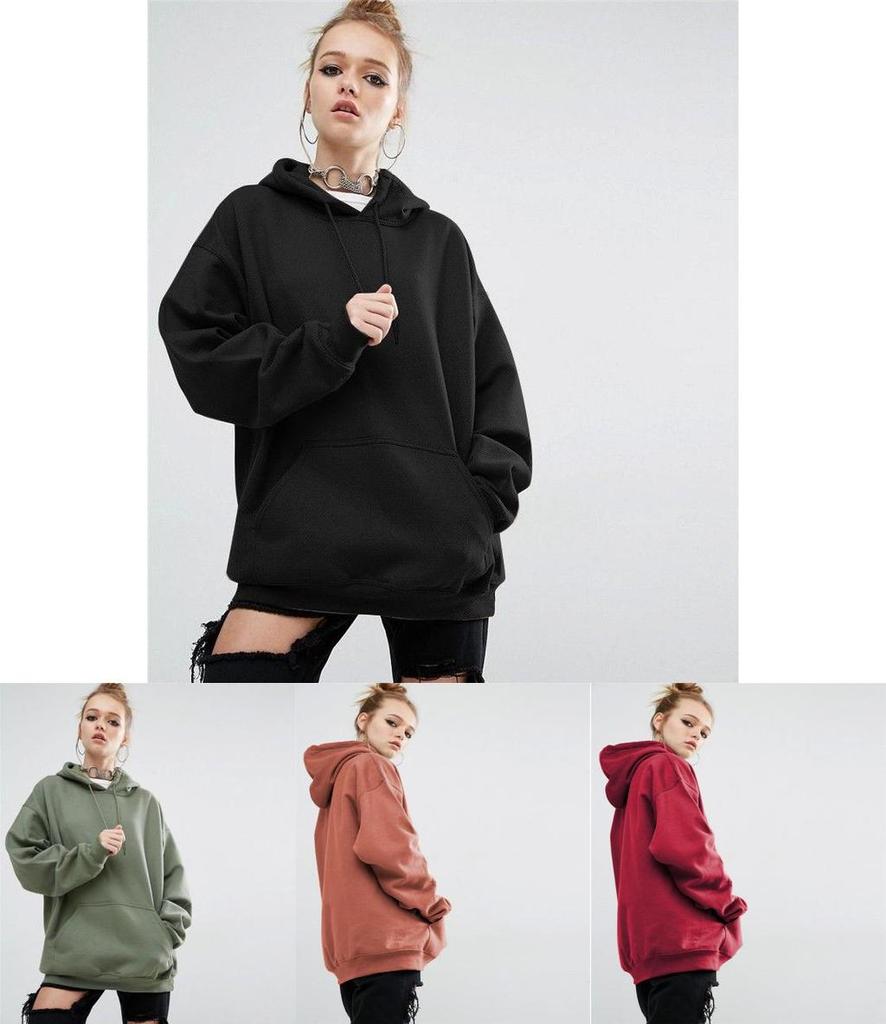 Cozy Autumn And Winter Pure Color Sweater With Long Bat Sleeves
