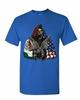 Novel American Mexican Flag Patriot Skeleton HitUnisex with Guns TShirt Summer Cotton Short Sleeve ONeck Unisexs T Shirt New S3XL