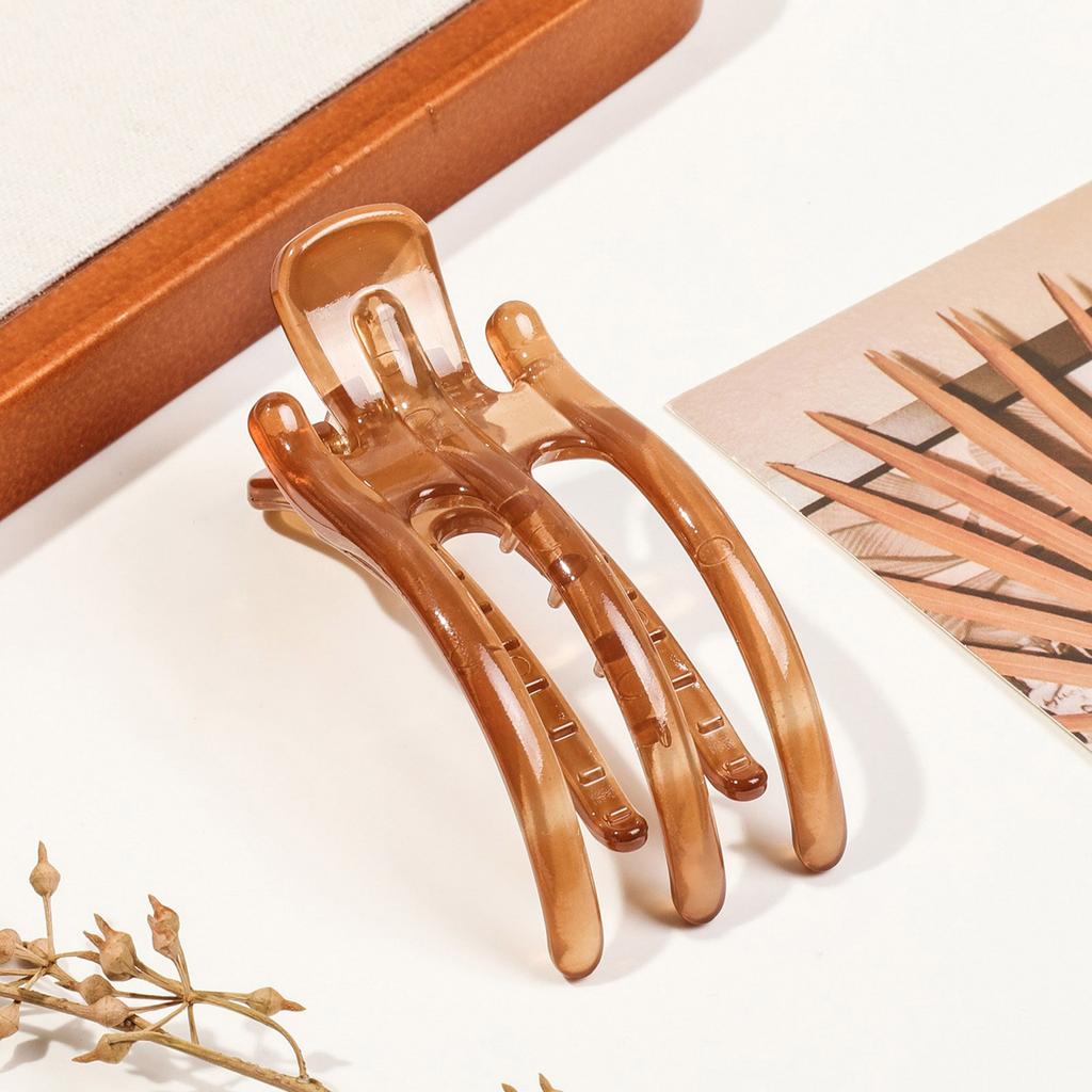 Vielseitige 3-Zinken-Haarklammer Mehrzweck-Haargreifer für langes, kurzes, mittellanges Haar Bequemer Tragekomfort