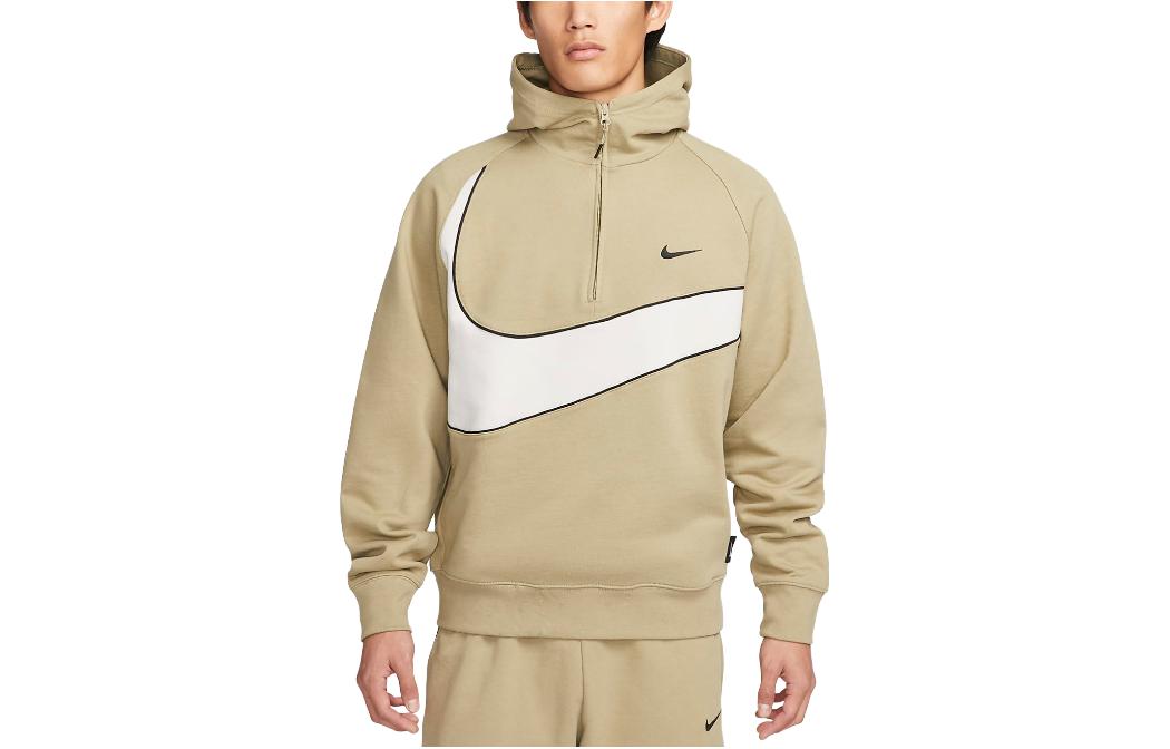 Nike Sportswear Big Swoosh Half Zip Hoodie Asia Sizing DX0567-276 M