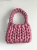 Icelandic Wool DIY Chunky Knit Korean-Style Tote Bag