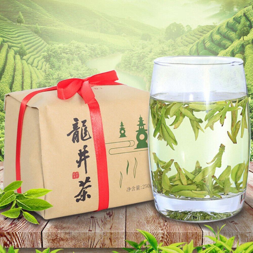 Natural Dragon Well Longjing Green Tea 250g Herbal Energy Tea 01