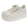 Leather little white shoes women's thick-soled heightening women's shoes spring new board shoes casual sports shoes bread shoes