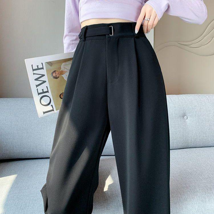 

Autumn 2026 Women s High-Waisted Wide-Leg Pants: Slimming, Versatile, Casual Drape Style S Suggest 80-95 jin