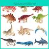 Dinosaur Model Pack Of Four With Pvc Construction For Kids Play And Dinosaur Enthusiasts