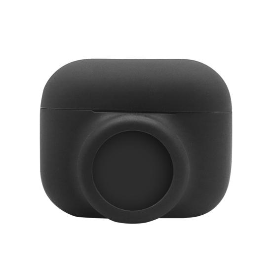 Tracker Protector Multifunctional Simple Design Silicone 2-in-1 Earphones Protective Sleeve for Airpods for Airtag