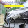 Electric Vehicle Charger Port Protection Cover Rainproof Dustproof Anti-Snow Durable Cover for Outdoor Cold Weather Use