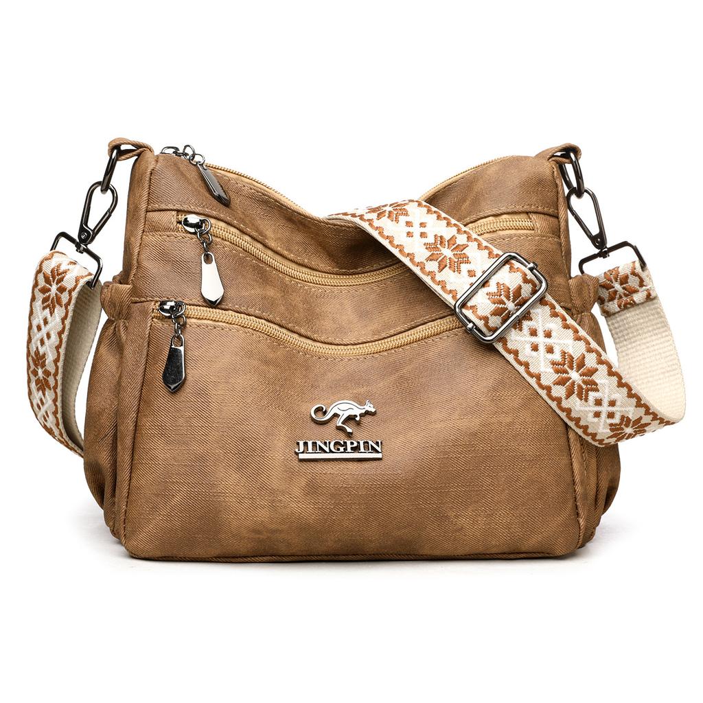 Modische Ein-Schulter-Tasche Damen-Tasche Tragetasche mit großem Fassungsvermögen Modische vielseitige Tasche