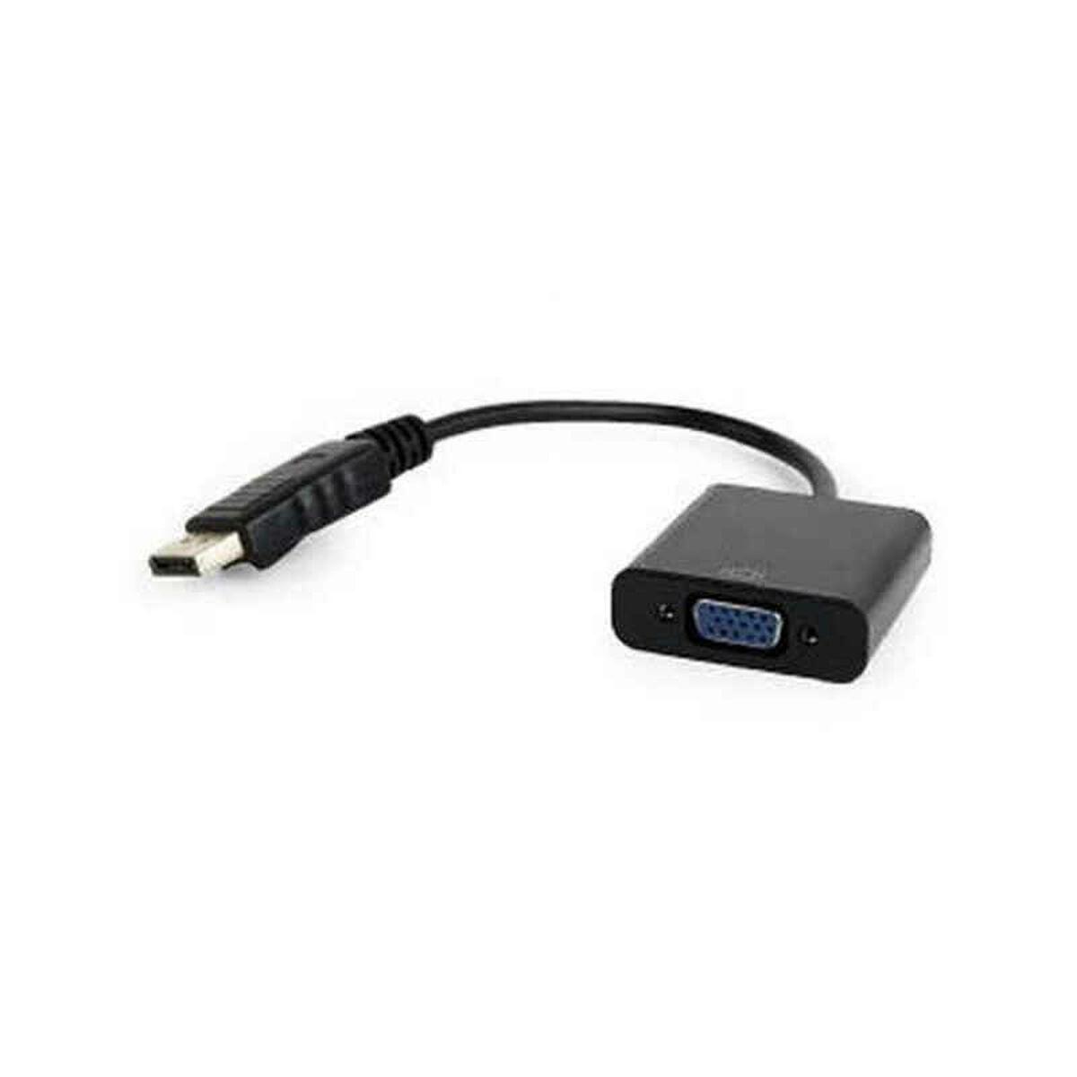 

GEMBIRD A-DPM-VGAF-02 Адаптер DisplayPort-VGA, черный