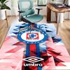 1pc Football Team Design Area Rug - Non-Slip, Soft & Cozy Floor Mat for Living Room, Bedroom, Office - Indoor/Outdoor Decorative Carpet