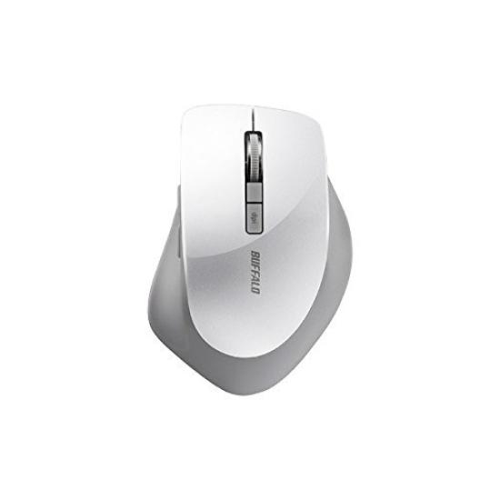 

BUFFALO Wireless BlueLED Mouse with DPI Switching BSMBW328 Series BSMBW328WH [USB/Win] (5 Buttons, White) білий