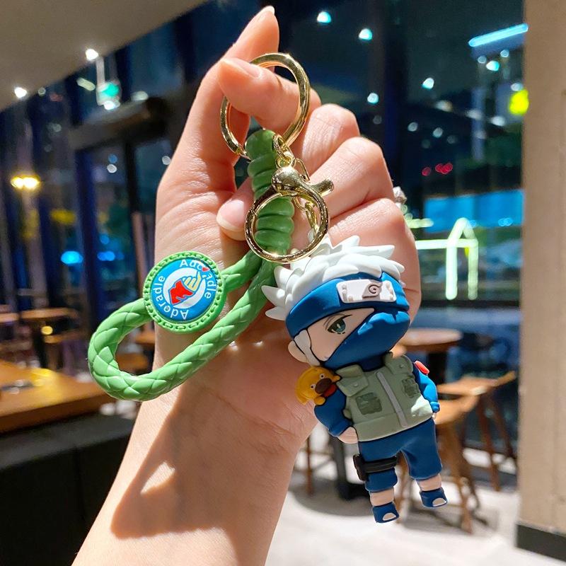Creative Cartoon Rainbow Horse Unicorn Keychain Female Cute Ins Key Chain Student Schoolbag Pendant Small Gift