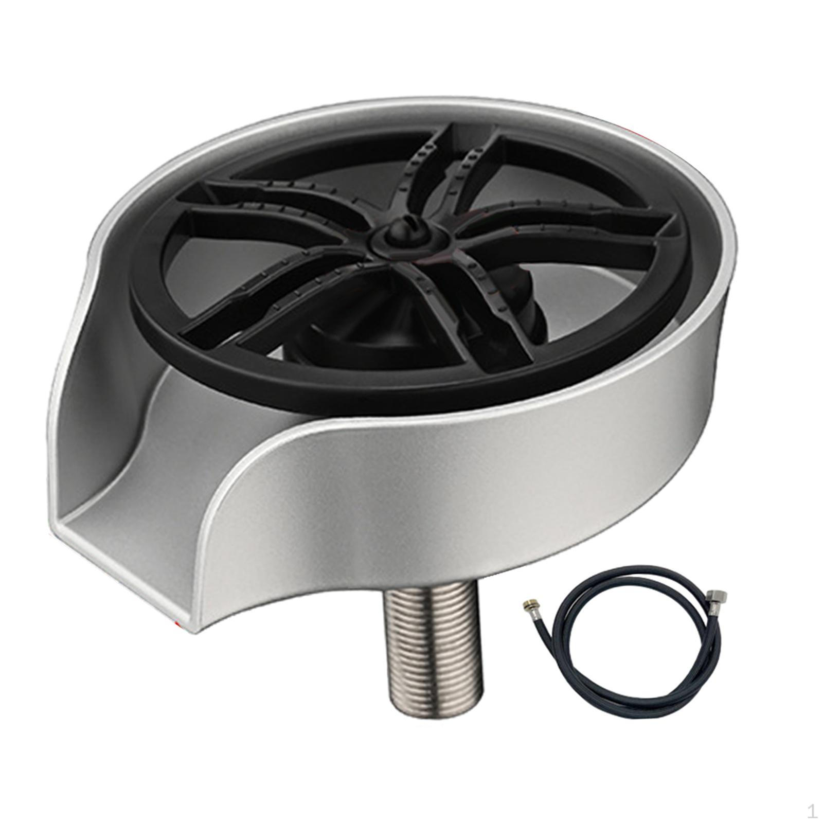 

Автоматичний ополіскувач скла Очищувач пляшок Кавові кружки Очищення Кухонний інструмент Раковина Чашка для срібний