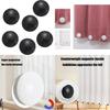 G6KF 6Pcs Windproof Curtain Magnets Shower Drapery Counterweights for Tablecloth Clip