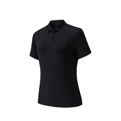 Summer Polo Shirt Women Tops Black 962628103-4