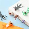 3D Stereo Kawaii Cartoon   Bookmark Wacky Bookmark Student Gift 4PCS