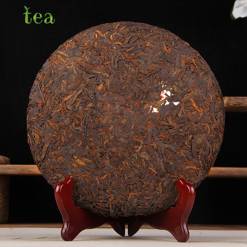 Pu'er Tea Mature Tea 2022 Annuity Millet Mature Tea Cake Yiwu Zhengshan Tea Jin Yiwu Yunnan Qizi Cake Tea