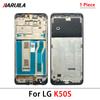 Housing Middle Frame LCD Bezel Plate Panel Chassis For LG K40S K41S K50S K52 Front Frame Housing Bezel Repair