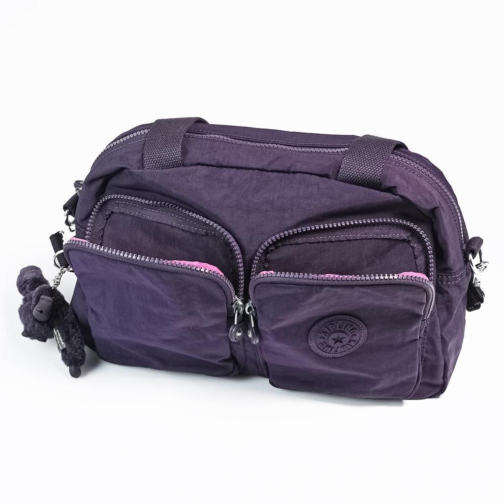 Kipling Handbag for Women and Boston COOL DEFEA Ultimate KI284967U Men, Bag, Plum, [Used]