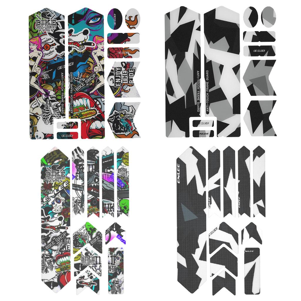 Front Fork Tape Mountain Bike Protective Film Decorative Stickers